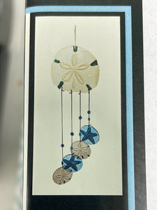 Glass Sand Dollar Chime