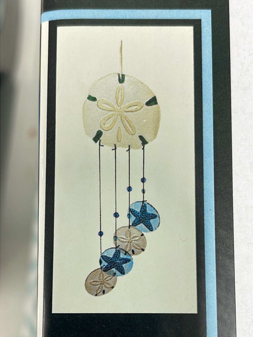 Glass Sand Dollar Chime