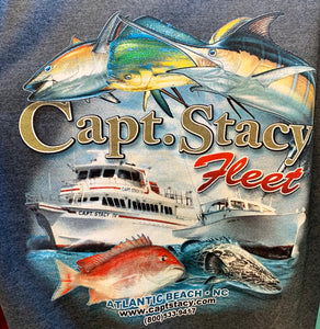 Capt. Stacy Zip Up Sweatshirt